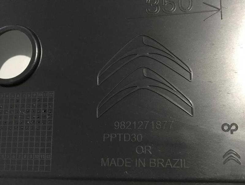 Grade Parachoque Citroen C4 Cactus 19 20 21 22 23 Original